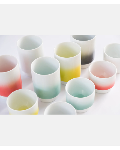 Hasami-yaki Cup Mint Gradient L